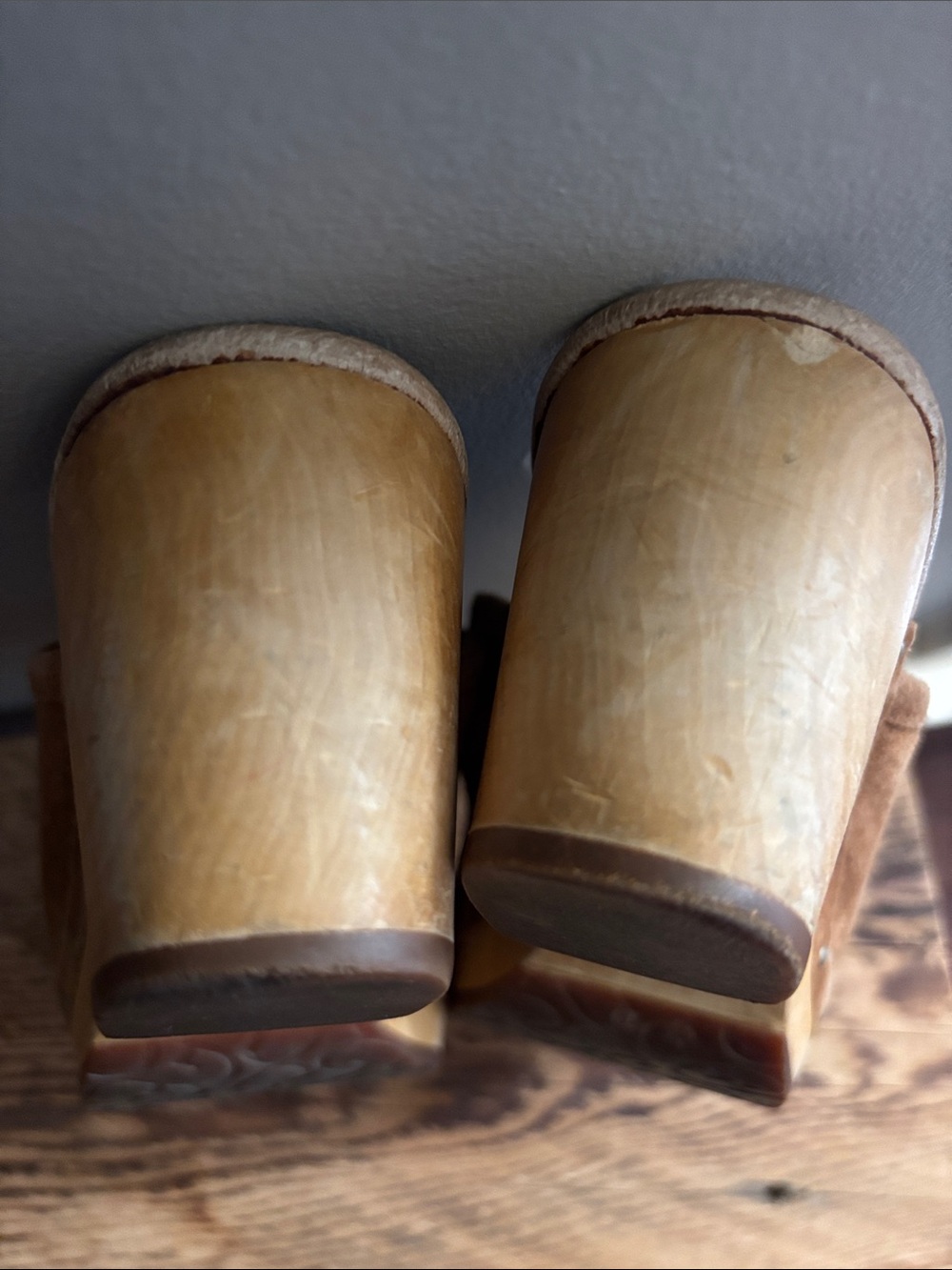 UGG Suede Slip-On Mules in Tan - Picture 5 of 8
